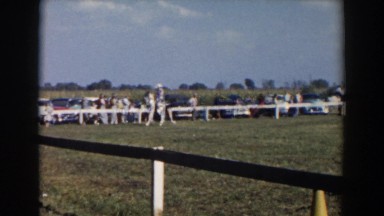 1957: at a horse show WHEELING OHIO