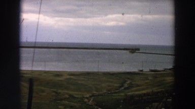 1958: Industrial Ships at a Land Dock in Italy