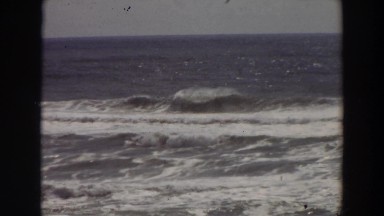 1964: took grandma to the beach one afternoon, enjoying the warm summer