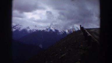 1964: large and vast mountain range lies under the overcast sky WASHINGTON