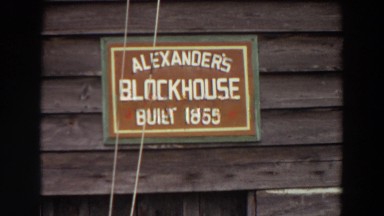 1964: alexander's blockhouse, built 1855, seen at daytime WASHINGTON