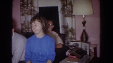 1965: the whole family gathered around laughing and full of cheer FALLSTON