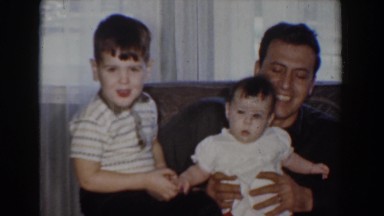 1960: adult with 2 children at home; a trip to the zoo. BEL AIR MARYLAND