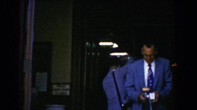 1960: photographer taking a picture of the newly weds. BEL AIR MARYLAND