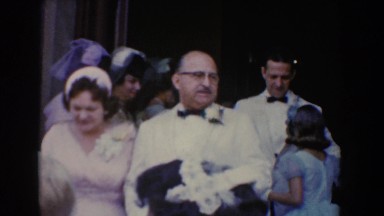 1960: girl child is weeping at the departure of beloved after the wedding