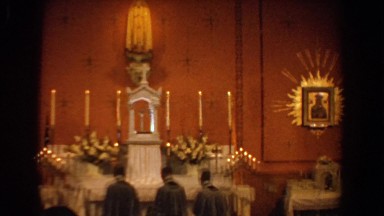 1960: a religious event at mass. BEL AIR MARYLAND