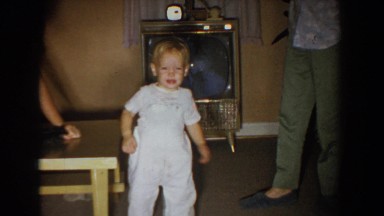 1965: little kids playing in the living room. FALLSTON MARYLAND