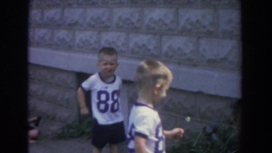 1965: children playing in open area with grass around FALLSTON MARYLAND