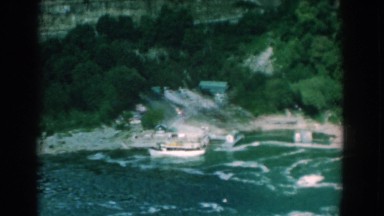 1958: nature of a big river NIAGARA FALLS NEW YORK