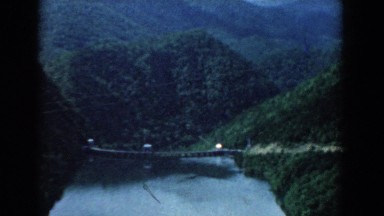 1958: a scenic view of mountains and forests on a cloudy day SOUTH CAROLINA