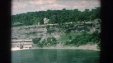 1958: sighting of a pretty river. YORKTOWN VIRGINIA