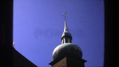 1975: View of a Sturdy Church Building in Stockholm