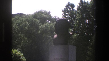 1975: Statue of Lion in Denmark