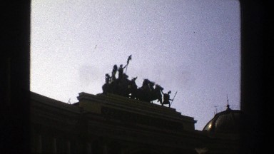 1975: view of an important building. DENMARK