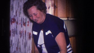 1971: Grandma Comforting Grandpa Saint Paul Minnesota