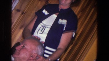 1971: Grandmother and Grandfather Sharing a Quiet Moment in Saint Paul Minnesota