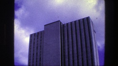 1975: overview of largely tall building. COPENHAGEN