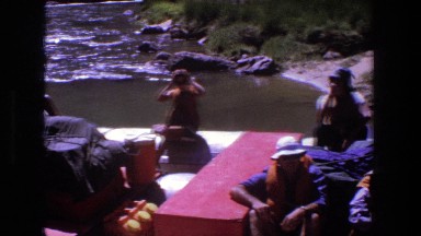 1969: people having a great time on a boat. UTAH
