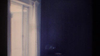 1969: television sitting inside a house on the floor WOODLAND HILLS CALIFORNIA