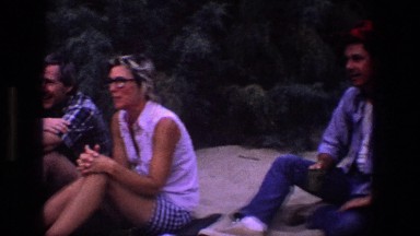1969: party of people sitting outside enjoying each other's company UTAH