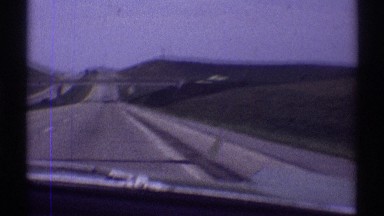1969: traveling highway road fast motion downhill CLARENDON HILLS ILLINOIS