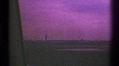 1969: view from airplane taking off LOS ANGELES CALIFORNIA