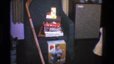 1968: a stack of boxes filled with games and toys for children, TOLEDO OHIO