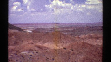 1969: a vast arid land lies under the overcast sky in the daytime ARIZONA