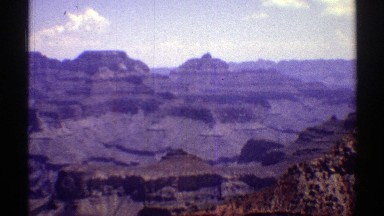 1969: visitors visiting the grand canyon. ARIZONA