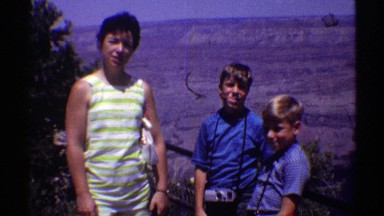 1969: family time at the grand canyon while on a fun vacation ARIZONA