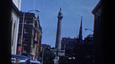 1961: dreaming spires of buildings in the city with skyscrapers WASHINGTON DC