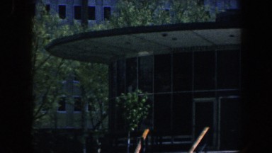 1962: roof line and entry to an observatory. PHILADELPHIA PENNSYLVANIA