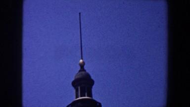 1964: a pointed pole at the top of a building with a dome shape SAINT LOUIS