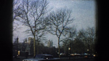 1960: cars driving down the highway. NEW YORK CITY