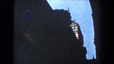 1960: exterior view for a huge and giant structure