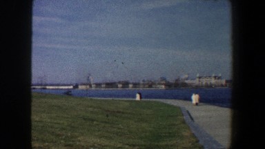 1960: viewing of a most divine and gorgeous ocean. NEW YORK CITY