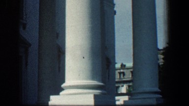 1961: a magnificent building with large white pillars and finishing BALTIMORE