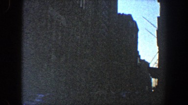 1960: Skyscrapers with Tapering Spire Ends High in the Sky New York City