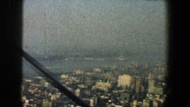 1960: view of big city NEW YORK CITY