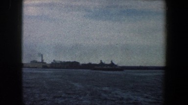 1960: great view of the statue of liberty in the bay NEW YORK CITY