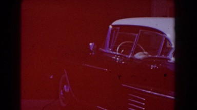 1962: interesting view of some classic cars. GLENDALE, CALIFORNIA