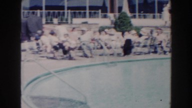 1960: a day at the pool MIAMI, FLORIDA