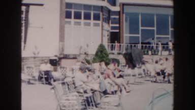 1960: afternoon by the pool MIAMI, FLORIDA