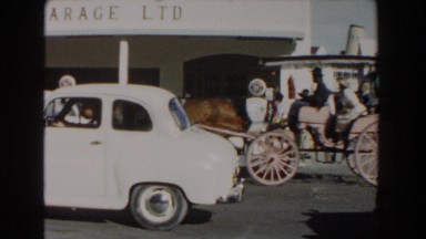 1961: horse and buggy is the way to go. NASSAU