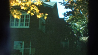 1964: autumn day overlooking a pretty house. LAKE WINNEBAGO WISCONSIN