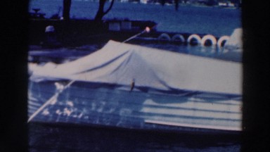 1964: Little Boy Just Caught a Fish! Tustin Wisconsin