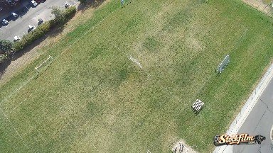 Colorado, United States: Panoramic View of a Newly and Beautifully Opened Football Field