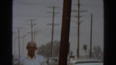 1966: man walking down the street. PUERTO RICO