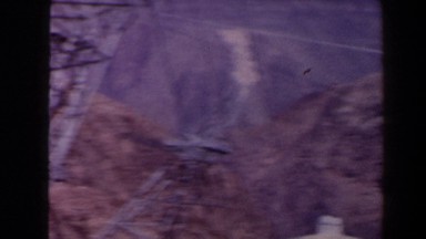 1958: vintage footage of powerlines TEXAS