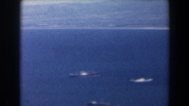1960: sea port using a vast landscape including a major industrial area